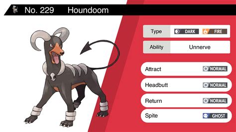 houndoom evolution chart.
